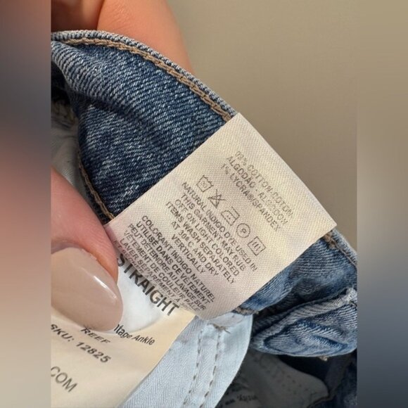 DL1961- PATTIE - HIGHRISE VINTAGE ANKLE JEANS IN REEF - Picture 6 of 10